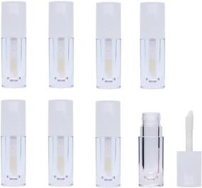 img 1 attached to 💄 Transparent Refillable Lipgloss Containers with Stoppers