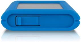 img 1 attached to 🔵 CalDigit Tuff Nano Plus 2TB - Compact Rugged IP67 USB-C 3.2 Gen 2 10Gb/s External NVME SSD, Thunderbolt 4 Compatible for Mac and PC, Up to 1055MB/s (2TB Nano Plus, Royal Blue)