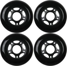 img 4 attached to KSS Outdoor Asphalt Formula 89A Inline Skate X4 Wheels: Superior Performance on Any Terrain