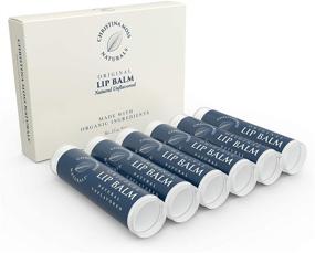 img 3 attached to Lip Balm - Lip Care Therapy - Lip Butter - Organic Oils for Smooth, Moisturized Lips - Repair & Condition Dry, Chapped, Cracked Lips - 6 Pack, No Flavor - Christina Moss Naturals