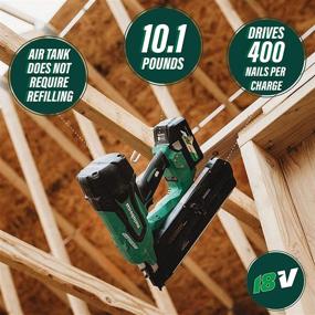 img 3 attached to 💪 Metabo HPT NR1890DR Cordless Brushless: Power-packed Precision for Efficient Performance