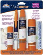 📸 elmer's craftbond scrapbook glue: 4 piece set for effortless scrapbooking logo