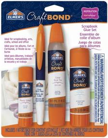 img 2 attached to 📸 Elmer's CraftBond Scrapbook Glue: 4 Piece Set for Effortless Scrapbooking