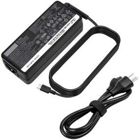 img 4 attached to ⚡️ High-quality 65W USB C AC Charger for Lenovo ThinkPad X1 Tablet T480 T480S T580 T580s T570 E580 E585 E480 L380 L480 L580 Yoga 370 730 730-13IKB X270 X280 X380 - Power Supply Adapterr Cord Included