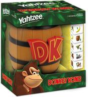 🎲 yahtzee meets donkey kong: a thrilling usaopoly dice game adventure logo
