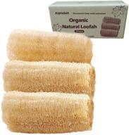 3-pack azproduct large diameter biodegradable loofah kitchen sponge: eco-friendly scrub luffa sponge for efficient cleaning & dishwashing logo