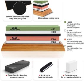 img 2 attached to 🔪 Набор заточных камней G-Grade для ножей