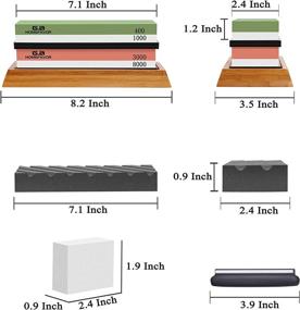img 3 attached to 🔪 Набор заточных камней G-Grade для ножей