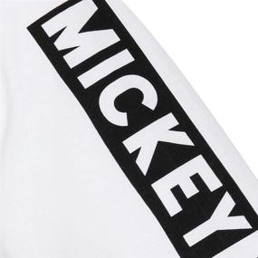 img 2 attached to Disney Mickey Sleeve T Shirt Adults Men's Clothing