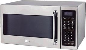 img 1 attached to 🔥 RCA RMW1480 1.4 Cubic-Foot Stainless Steel Microwave with Sleek Design