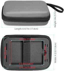 img 2 attached to 📦 Ultimate Protection for Seagate, Toshiba, & Western Digital External Hard Drives - AxiGear Weather Resistant Portable Carrying Case with Shockproof Foam (Gray)