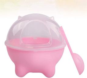 img 1 attached to Premium Thicken Plastic Hamster Sand Bath by POPETPOP - Hamster Sandbox Bathtub with Scoop: Ideal Pet Bathroom, Sauna, and Toilet for Rat Mice Syrian Hamster