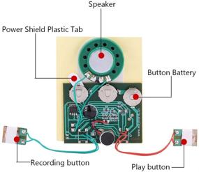 img 2 attached to 🔊 30s Recordable Voice Module Chip 0.5W with Button Battery (Key Control) - Zerone Voice Module