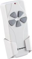 🔒 enhance comfort and convenience with westinghouse lighting 7787000 ceiling fan and light remote control in white logo