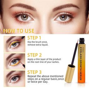 img 1 attached to 💫 Transform Your Lashes and Brows with our Premium Eyelash Growth Serum and Eyebrow Enhancer