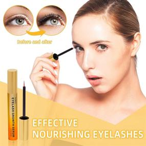 img 3 attached to 💫 Transform Your Lashes and Brows with our Premium Eyelash Growth Serum and Eyebrow Enhancer