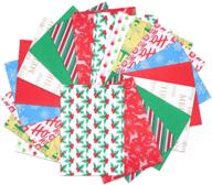 🎁 nuobesty рождественская упаковочная бумага: идеальное решение для упаковки подарков на рождество с 150 листами логотип