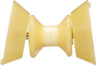 🛥️ seachoice 56590 gold bow roller with bells - fits 3" wide bracket - 1/2" id - 5-year warranty логотип