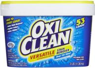 💪 powerful oxiclean versatile stain remover: tackle stains with 3 pounds of cleaning power logo