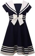 👗 flare nautical girls' clothing by bonnie jean logo