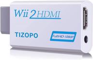 🎮 wii to hdmi converter with 1080p output: enhance video & audio on wii, wii u, hdtv logo