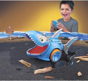 img 3 attached to Little Tikes Shark Strike RC: A Multicolor Remote Control Toy Car