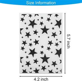 img 1 attached to 🎨 Set of 15 Embossing Folders - 5.7 x 4.2 Inch Plastic Template for Paper Cards, Photo Albums, Wedding Decorations, and Scrapbooking - Christmas Craft Supplies