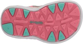 img 1 attached to 👟 Комфорт и стиль объединяются: Сандалии для мальчиков Techsun Salmon Dolphin от Columbia для обоих полов