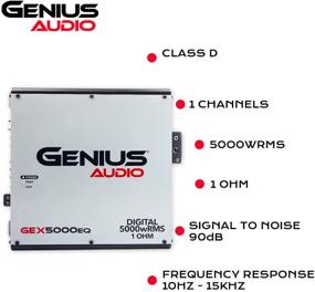 img 3 attached to Genius GEX5000EQ Class Amplifier Full 5000WRMS