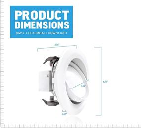 img 2 attached to 💡 Parmida Adjustable LED Replacement Directional Industrial Electrical