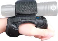 🤿 tonelife soft goodman glove: universal adjustable hand, arm, and waist strap for dive lights - mount underwater torch & led flashlight lamp logo