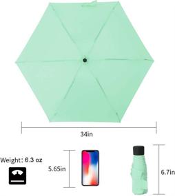 img 2 attached to ☂️ YUI Compact Travel Umbrella: Your Lightweight and Foldable Umbrella Companion