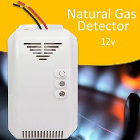 img 2 attached to 🔥 High Sensitivity 12V Natural Gas Propane Detector for Home Kitchen - Propane Leak Alarm & Natural Gas Propane Leak Detection