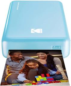 img 2 attached to 📸 Кодак Mini 2 HD Беспроводной портативный мобильный моментальный фотопринтер, печать фотографий из социальных медиа, высококачественная полноцветная печать - совместим с iOS и Android (синий)