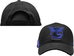 img 1 attached to Pokemon Go Hats Gen 2 Embroidered - Team Mystic, Team Valor, Team Instinct, Pikachu, Ash - USA