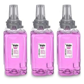 img 4 attached to 🧴 GOJO ADX-12 Touch-Free Dispenser Refill: GOJO Antibacterial Foam Handwash - Plum Fragrance, 1250 mL Soap (Pack of 3)