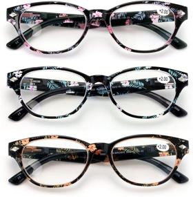 img 3 attached to Pairs Classic Floral Readers Spring