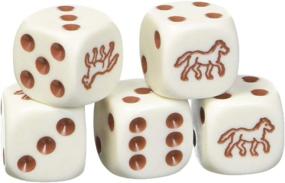 img 1 attached to Unleash the Excitement with Koplow Games Horse Racing Dice: Enhance Your Gaming Experience