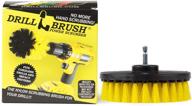 🔧 enhance cleaning efficiency with 5 inch diameter drill powered scrub brush - quick change shaft attachment logo