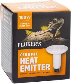 img 3 attached to 🦎 Enhance Reptile Terrariums with Fluker's Ceramic Heat Emitter - A Reliable Heating Solution