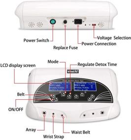 img 2 attached to Восстановите свое тело с помощью машины Vitaciti Dual Ionic Detox Foot Bath - Спа-процедура очищения чи-энергии, отображение на цифровом ЖК-дисплее, очищение клеток: идеальный подарок на праздники!