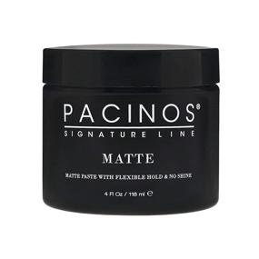 img 4 attached to 👨 Pacinos Matte Hair Paste: The Perfect Styling Wax for Long-lasting Definition and Texture - No Shine, No Flakes