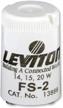leviton 13886 fluorescent starter 15 20 logo