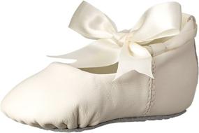 img 4 attached to 👯 Sabrina Ballet Toddler Little Girls' White Flat Shoes