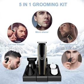 img 3 attached to 💇 Cordless Rechargeable Brightup Clippers: Ideal for Mustache Grooming