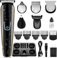 💇 cordless rechargeable brightup clippers: ideal for mustache grooming logo