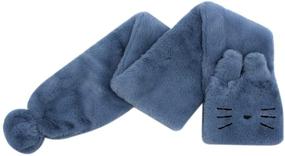 img 3 attached to Оставайтесь теплыми и модными: зимний шарф-воротник экстремального тепла для аксессуаров для девочек.