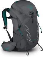 🎒 osprey tempest backpack titanium x small - ideal compact travel companion logo