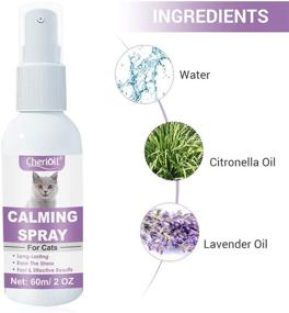 img 3 attached to 🐱 TOULIFLY Calming Spray: Fast & Effective Cat Anxiety Relief with Pheromones