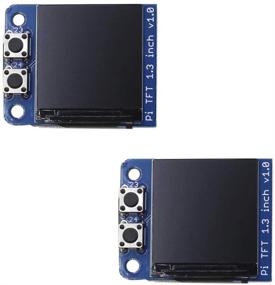 img 2 attached to 🖥️ Raspberry Pi Mini PiTFT 1.3" LCD Display 240x240 TFT Add-on 3.3V SPI ST7789 Full Color (Pack of 2PCS)